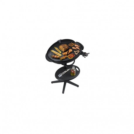 Elektrigrill VG 350 BIG 2.200W, must
