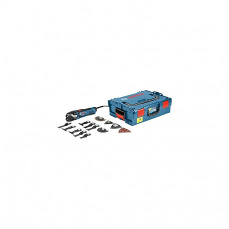 Bosch Multi-Cutter GOP 40-30 Professional - blue / black - L-BOXX 136 - 400 Watt - incl. Accessories