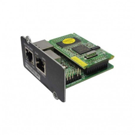 BlueWalker PowerWalker mini NMC SNMP Card - Network Adapter - Black - Network Management Protocol Mo