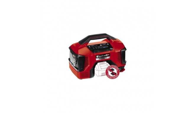 Power X-Change hübriidkompressor PRESSITO 18Volt / 220Volt ilma akuta ja laadijata, punane/must