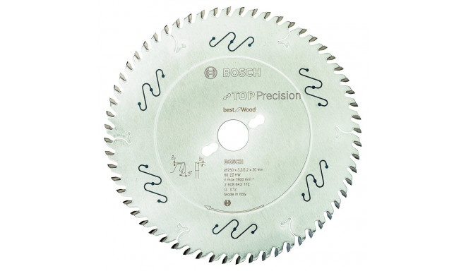 Bosch circular saw blades - various types