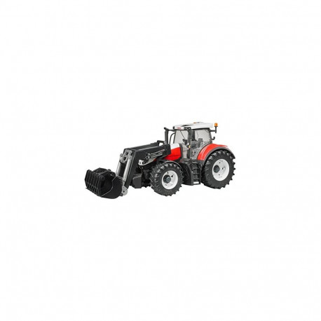 Steyr traktor 6300 Terrus CVT esilaaduriga, valge/punane