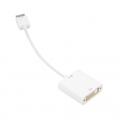 Sharkoon DisplayPort 1.2 to DVI24+1 Adapter - 0.15m - white