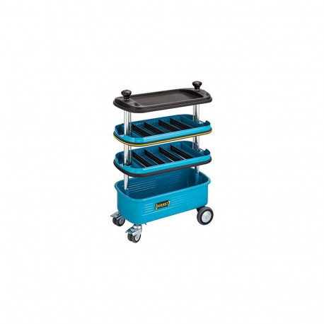 Werkzeugwagen Assistent 166N (blau/schwarz, absenkbar)