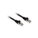 Sharkoon network cable RJ45 CAT.6a SFTP LSOH black 3,0m - HalogenFree