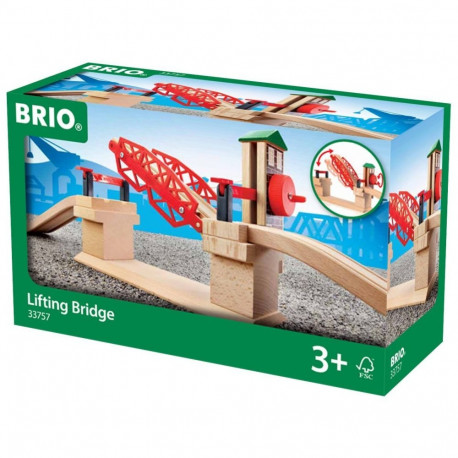 BRIO Lifting Bridge, red (33757)
