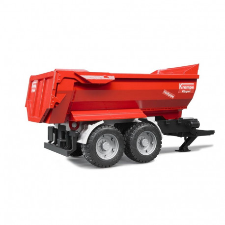 Bruder Professional Series Krampe tandem halfpipe tipping trailer (02225)