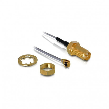 Adapterkaabel RP-SMA paneelipesa MHF/U.FL-LP-068 pistik 20cm
