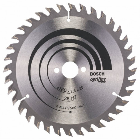 PRO Wood ketassae tera Ø160mm 36Z ava 20mm käsiketassaagidele