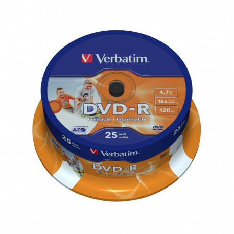 DVD-R 4,7GB 16x 25tk