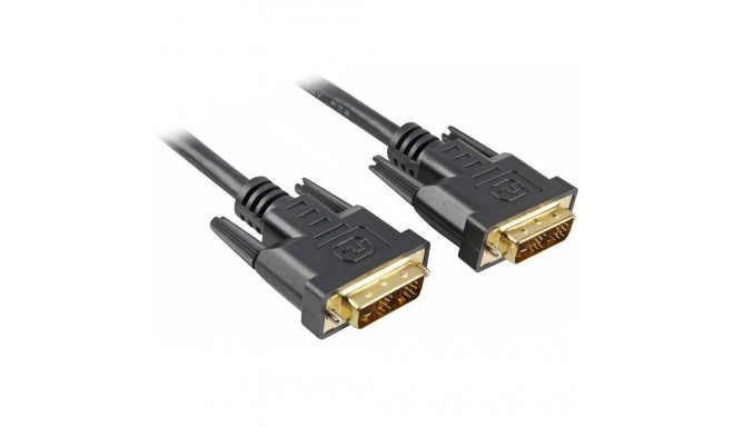 Kabel DVI-D > DVI-D (schwarz, 3 Meter, Single Link, 18+1)