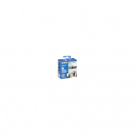 Etikettenrolle DK-11218 (Etiketten-Durchmesser: 24 mm, weiß)