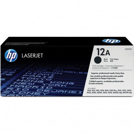 Toner schwarz 12A (Q2612A) (schwarz, Retail)