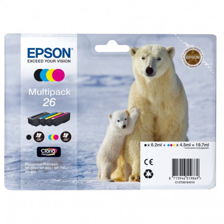 Epson ink cartridge Multipack C13T26164010 Polar Bear