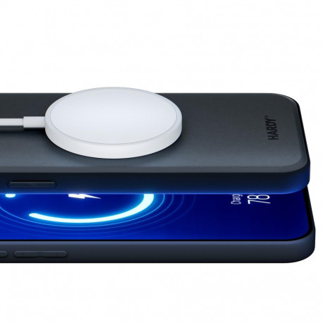 3mk Hardy Apple Silky Leather MagCase for Apple iPhone 16 Pro Max - Black