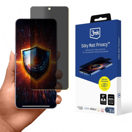 Privacy Film 3mk Silky Matt Privacy for OnePlus 13
