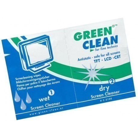 Green Clean ekraani puhastuslapid C-2100