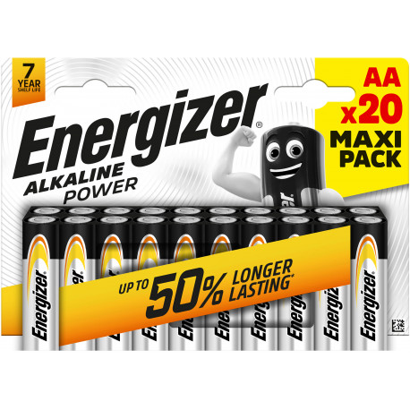 Energizer battery Alkaline Power AA CHP20