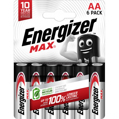 Energizer patarei Max Alkaline AA CHP6
