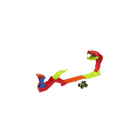 Hot Wheels Monstertrucks SLA DE SLANG KNOCK-OUT Speelset