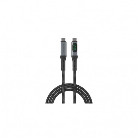 4smarts 541438 USB cable USB4 Gen 2x2 1.5 m USB C Black, Grey