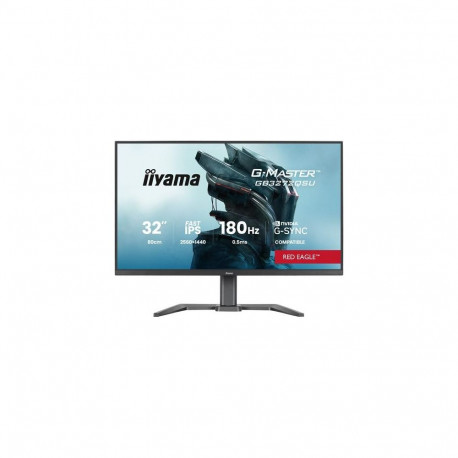 iiyama G-MASTER GB3272QSU-B1 computer monitor 80 cm (31.5") 2560 x 1440 pixels Quad HD LED Blac
