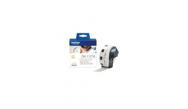 Brother DK-11218 printer label White