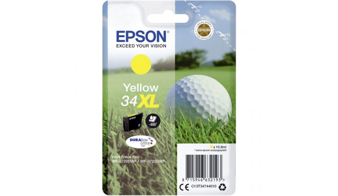 Epson kollane tint (C13T34744010)