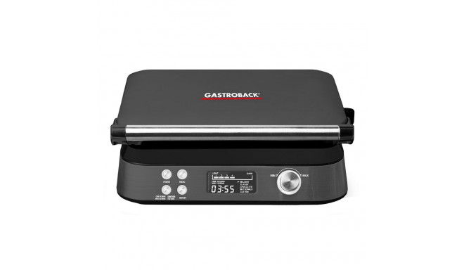 Gastroback 42449 Waffle Maker Advanced Control Black Edition