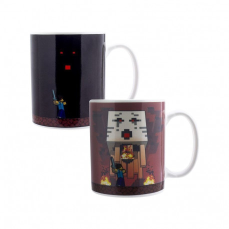 Paladone Minecraft Nether Heat Change Mug