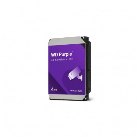 HDD|WESTERN DIGITAL|Purple|4TB|128 MB|5400 rpm|3,5"|WD44PURZ