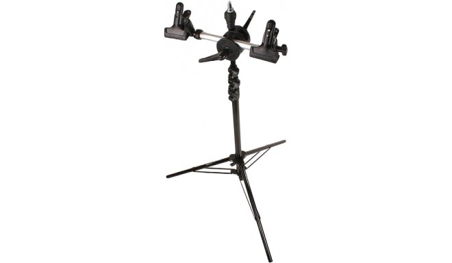 Big Helios Light Stand With Background Holder Set (s97083) - Lighting 