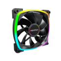 CASE FAN 140MM/RX140 PWM BLACK MONTECH