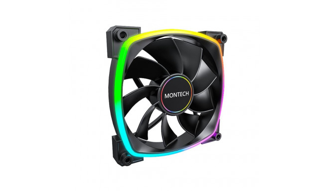 CASE FAN 140MM/RX140 PWM BLACK MONTECH