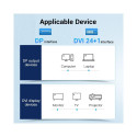 CABLE DP TO DVI 2M/HAFBH VENTION