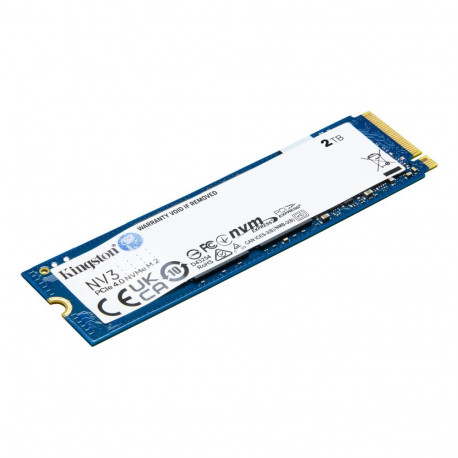 SSD|KINGSTON|NV3|2TB|M.2|PCIE|NVMe|3D NAND|Write speed 5000 MBytes/sec|Read speed 6000 MBytes/sec|TB