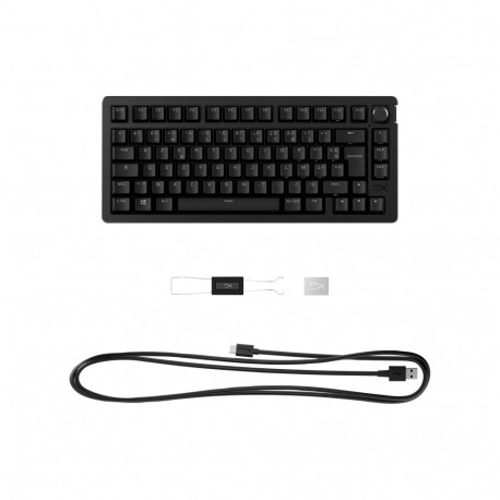 KEYBOARD ALLOY RISE 75 S BLACK/7G7A4AA#ABA HYPERX