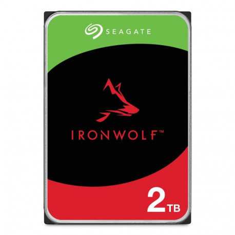 HDD|SEAGATE|IronWolf|2TB|SATA|256 MB|5400 rpm|3,5"|ST2000VN003