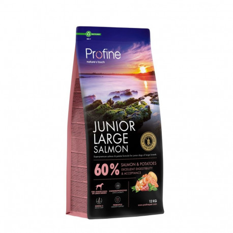 Profine Junior Large Salmon & Potatoes dog food 12kg