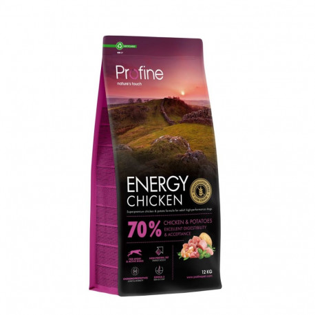 Profine Energy Chicken & Potatoes dog food 12kg