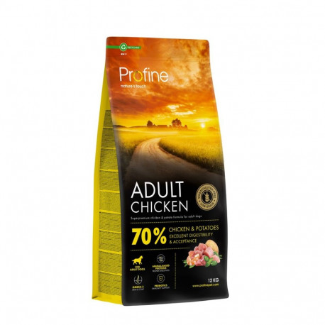 Profine Adult Chicken & Potatoes dog food 12kg