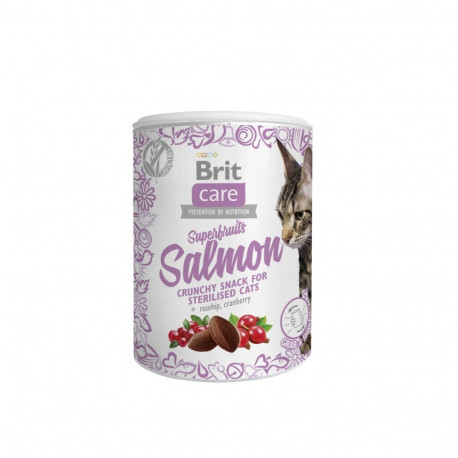 Brit Care SuperFruits Salmon kassimaius lõhega 100g