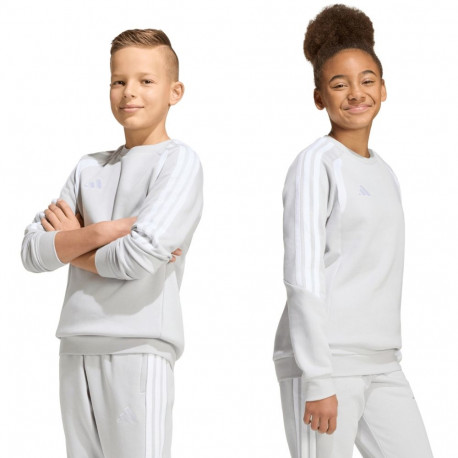 Bluza dla dzieci adidas Tiro 26 League Sweat Crew szara KF5823 128cm
