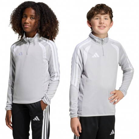 Bluza dla dzieci adidas Tiro 26 League Training Top szara KC3695 140cm