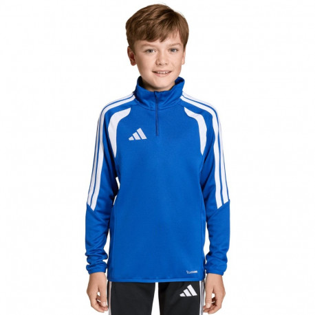 Bluza dla dzieci adidas Tiro 26 League Training Top niebiesko-biała JY7162 152cm