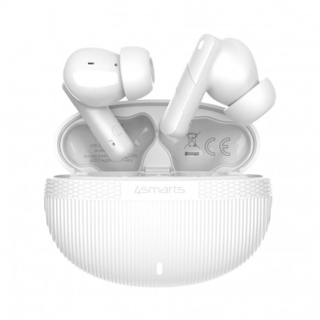 Kõrvaklapid 4smarts SkyBuds Pro ANC, valge