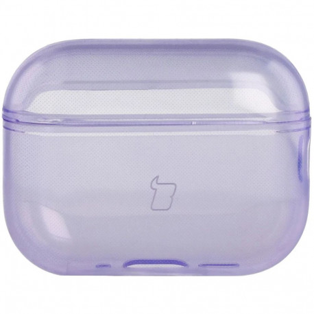 AirPods Pro 3 laadimiskarbiümbris Bizon , lilla/läbipaistev