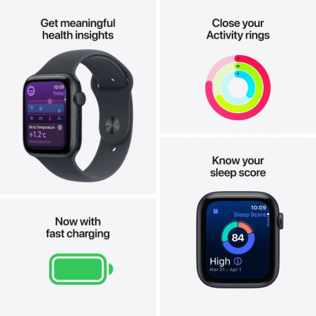 Nutikell Apple Watch SE 3 LTE 44mm Starlight/Starlight Sport M/L