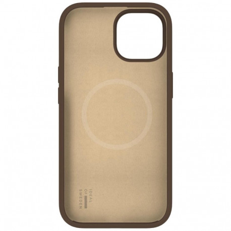 Mobiili tagakaas Ideal of Sweden iPhone 13/14/15/16e/17e MagS Silikoon Mocha Mousse