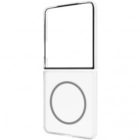 Mobiili tagakaas Samsung Galaxy Flip7 Magsafe, läbipaistev